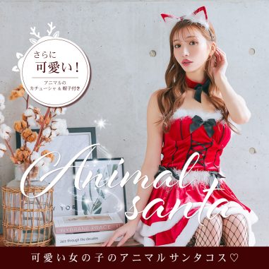 アニマルサンタコスプレ