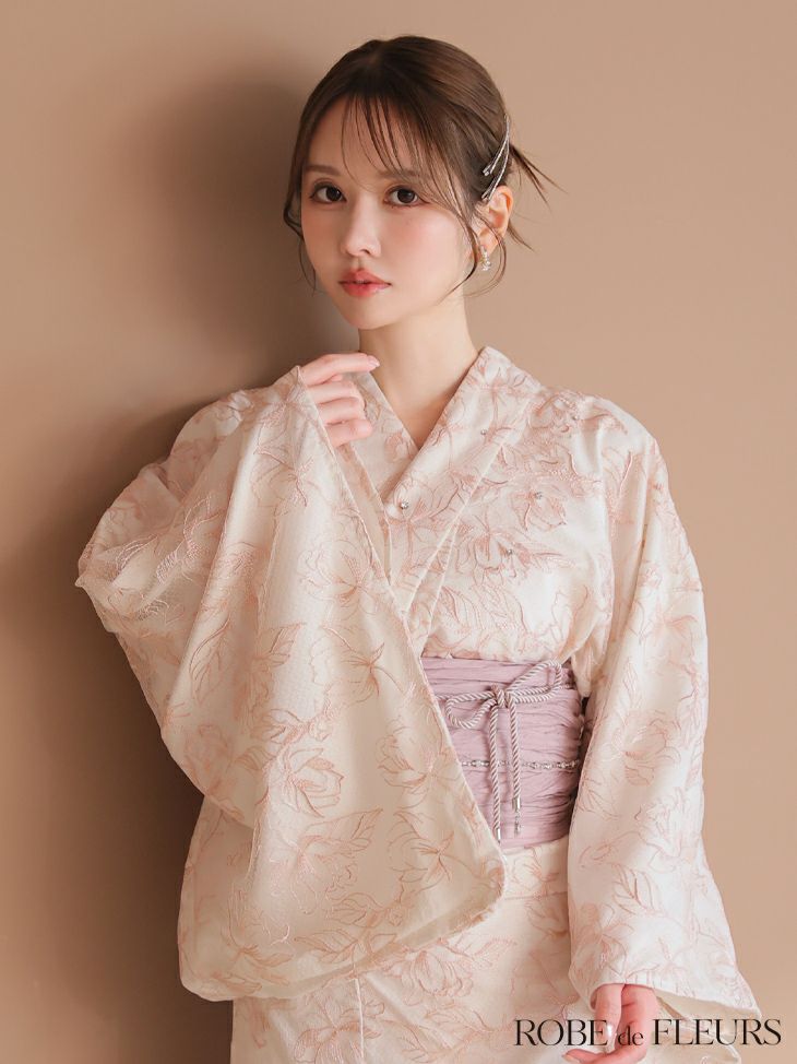 ビジュー ガーリー フラワー刺繍 レース 選べる2点or3点SET
