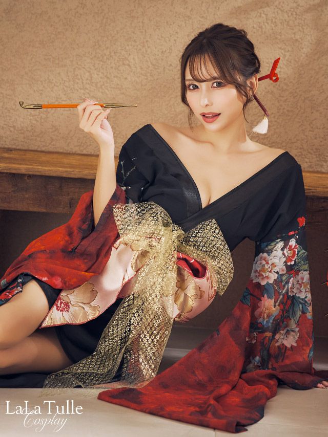 花魁 セクシー 和装 ドレス 衣装3点セット