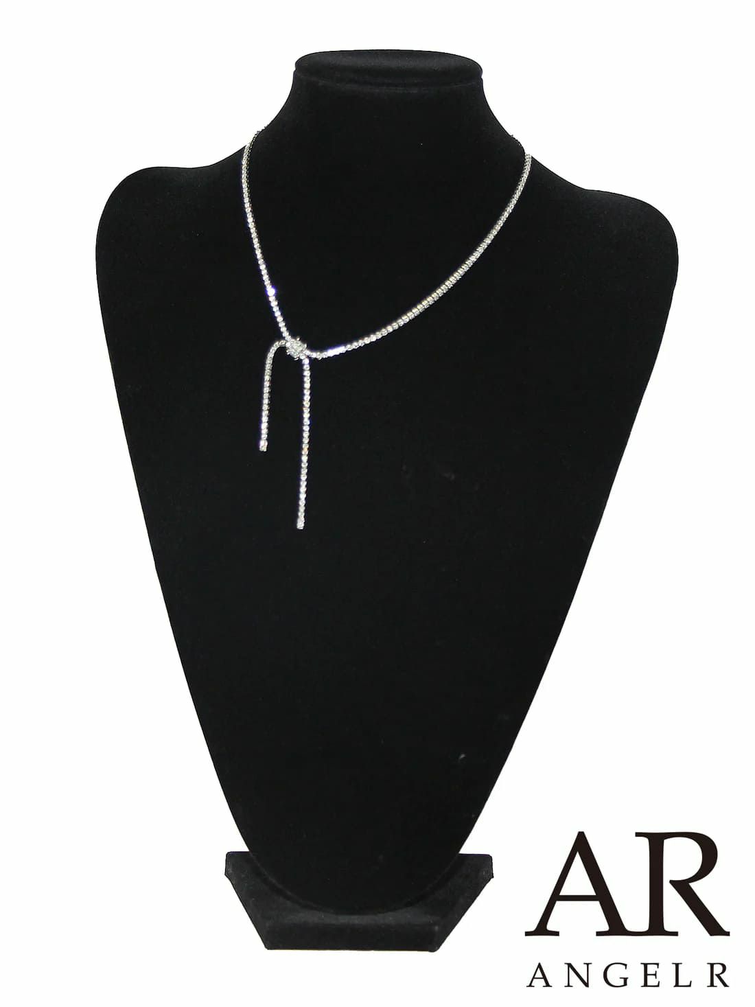 シンプル ビジュー キラキラ ネックレス