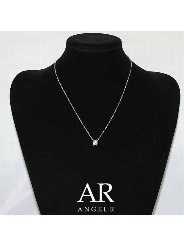 シンプル ストーン ネックレス